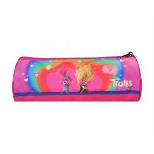 Bagtrotter - Trousse - rond - polyester - rose - Trolls