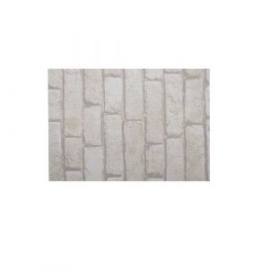 CPM - Adh&eacute;sif d&eacute;coratif pour meuble Brique - 200 x 67 cm - Blanc - Brique