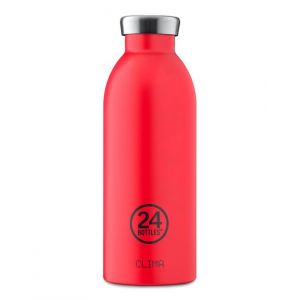 24 BOTTLES BOUTEILLE ISOTHERME CLIMA 0,5 L HOT RED
