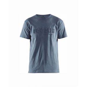 Tee-shirt BLAKLADER Imprim&eacute; 3D - 35311042-BLEU PAON-XS
