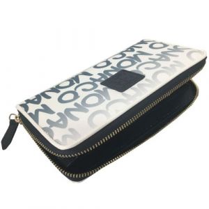 Portefeuille blanc et Marine Monaco