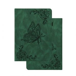&Eacute;tui pour FLOODKING Honor Pad X8 Pro , fentes pour cartes int&eacute;gr&eacute;es, porte-crayon, Vert