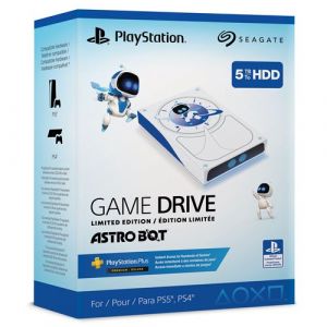Disque dur externe Seagate 5 To Astro Bot Edition limit&eacute;e Blanc pour PS4 et PS5