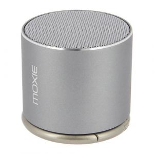 Mini-enceinte bluetooth 3W Iron Boom Moxie Gris - Attache mousqueton