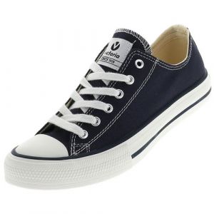 Chaussures basses toile Victoria Vintage marine basse tribu luna Bleu marine / bleu nuit Taille : 40