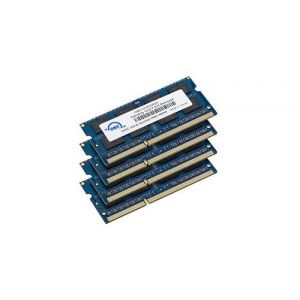 Owc mémoire ram 32 go (4 x 8 go) 1333 mhz ddr3 sodimm 204 broches pc310600 cl9 kit de mise à niveau de mémoire pour imac, (owc1333ddr3s32s)