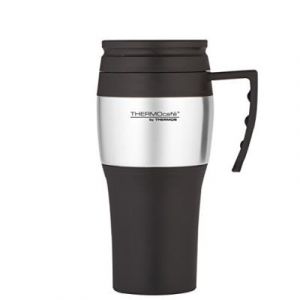 Thermos thermocafe 2010 steel travel mug, 0.4 litre
