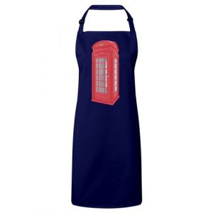 Fabulous Tablier Cuisine Premium Navy Londres Cabine Téléphonique Rouge
