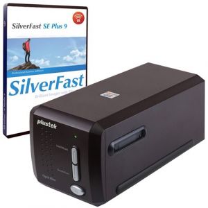 Plustek OpticFilm 8300i SE - Scanner de films et de diapositives 35 mm, augmentation de 38 % de la vitesse de numérisation, avec SilverFast SE Plus 9