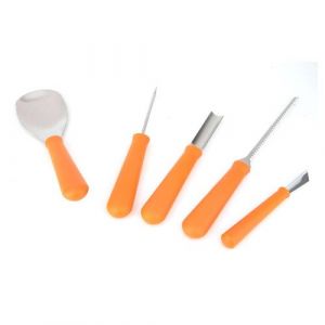 5pcs / 13pcs Enfants DIY Halloween Coupe De Citrouille Sculpture Kit Enfant Lampe De Citrouille Sculpture Outils (# 3