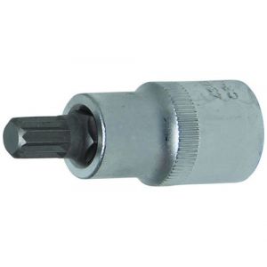 DOUILLE MALE SPLINE (XZN - MULTIDENTS) CARRE 1/2 - EMBOUT xzn 16 mm long 55 mm - Oc-pro