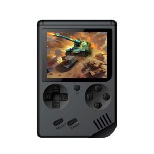 Console de jeu r&eacute;tro pour enfant RS-6A, console de jeu portable (Noir)