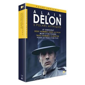 Coffret Alain Delon - 5 Polars Mythiques DVD