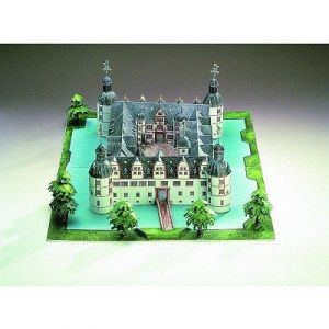 Maquette en carton : Château de Neuhaus, Allemagne Schreiber-Bogen