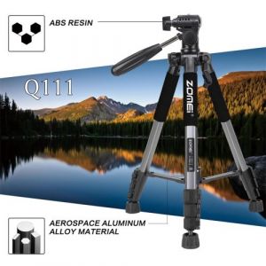 Portable ZOMEI Q111 Cam&eacute;ra Al-Alloy Tr&eacute;pied pour Canon Nikon Sony DV vid&eacute;o?