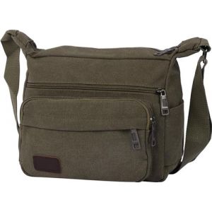 Sacs d'épaule Homme Sac Bandoulière Rétro Vintage Besace pour Voyage Loisir Bureau Quotidien Ecole