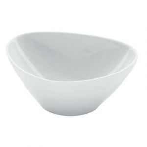 ALESSI FM10/54 H COLOMBINA COLLECTION COUPELLE HAUTE EN PORCELAINE BLANCHE SET DE 6 PI&Egrave;CES