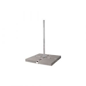 herkules xl support terrasse acier galva 12m pour fixation parabole antenne satellite