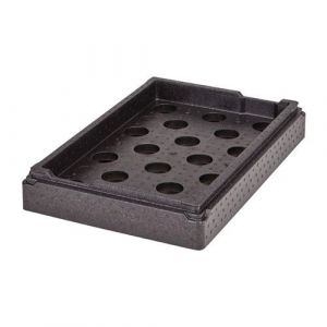 Support plaque eutectique froide GN 1/1 pour conteneurs - Cambro - Polypropyl&egrave;ne