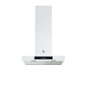 Hotte d&eacute;corative 60cm 68db 600m3/h blanc Electrolux EFTD26W