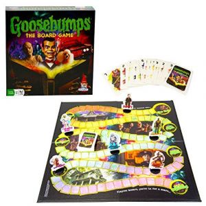 Goosebumps Movie Game - Jeu de société familial passionnant - Battez-vous dans une course effrénée à la machine à écrire (8 ans et plus)