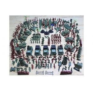 TEMPSA 307PCS/Kit Petits Soldats Figurine Tank Sable Armée Modèles Militaire Jouet Enfant