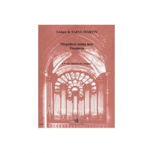 Partitions Classique Combre Saint-Martin Leonce De - Magnificat Anima Mea Dominum - 4 Voix Mixtes Et 2 Orgues Choeur Et Ensemble Vocal