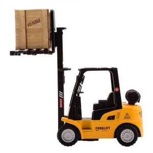 Johntoy chariot élévateur coulé sous pression 15,5 cm jaune