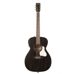 Art & Lutherie Legacy Faded Black CH Presys II Folk &eacute;lectro