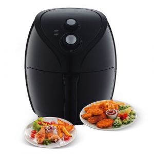 Friteuse à air chaud - airfryer (sans odeur) - 2. 6l - 1400w - marque triomph etf1800