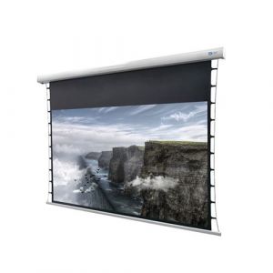 &Eacute;cran de projection motoris&eacute; tensionn&eacute; DELUXX Cin&eacute;ma 221 x 124cm, 100 - 4k Pro Fibre MWHT