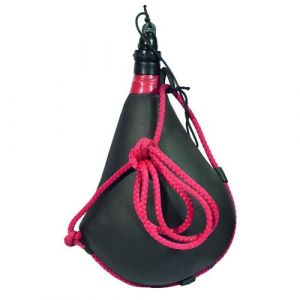 Gourde en cuir 2 Litres coloris noir - marque VISIODIRECT