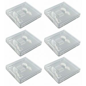Easypack : 6 boîtiers transparents pour clés USB
