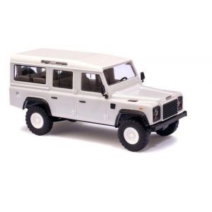 Busch 50300 Land Rover Defender White HO Scale Model Vehicle