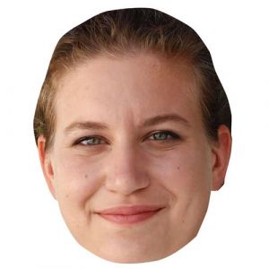 IMPRESSION DIRECT Masque en carton 2D- Mathilde PANOT - Politique - Taille A4