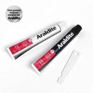 Colle  ARALDITE  RAPID TUBES 2X15ML  Haute performance  Prise rapide  Multimat&eacute;riau