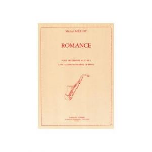 Partitions Classique Combre Meriot Michel - Romance - Saxophone Et Piano Saxophone