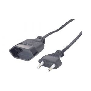 Rallonge GAO 145605092 2.5 A 2.00 m noir