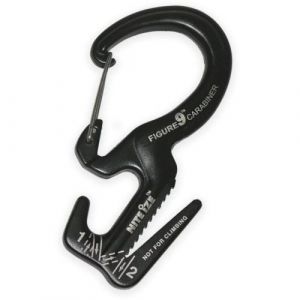 Mousqueton tendeur Figure 9 Carabiner - Noir - L