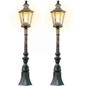 BUSCH ENVIRONNEMENT - BUE8620 - MODÉLISME FERROVIAIRE - JEU DE LAMPADAIRES