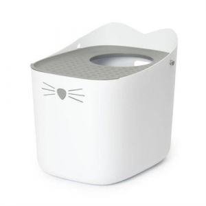 Maison de toilette Bac a litiere pour chat  CATIT  Pi i Bo   Entrée par le haut