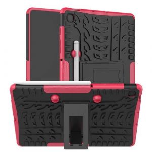 Housse etui coque rigide anti choc pour Samsung Galaxy Tab S6 Lite P610 / P615 (10,4 pouces) - ROSE - htdmobiles