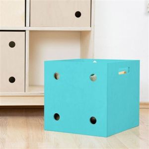 Bo&icirc;te de rangement DICE turquoise 4