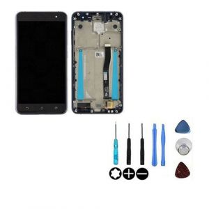 Ecran Complet Avec Ch&acirc;ssis Noir Pour Asus ZenFone 3 ZE552KL