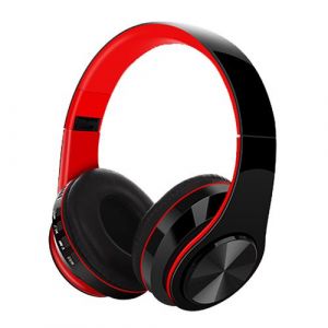Casque audio 934 Bluetooth sans fil Confortable et portable - Rouge