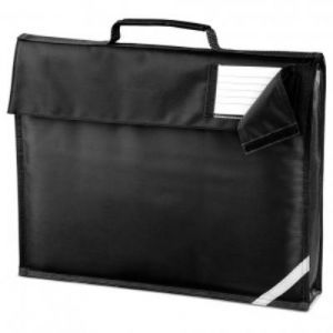 Petite sacoche l&eacute;g&egrave;re - cartable porte document - QD51 - Noir Id&eacute;ale pour &eacute;tudiants ou pour petites r&eacute;unions.