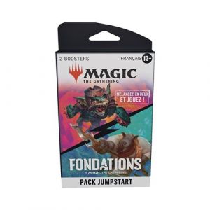 Carte à collectionner Magic Pack de 2 boosters Fondations de Magic The Gathering Jumpstart 2025
