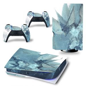 Autocollant Sticker pour Sony PS5 Édition numérique, Monster Hunter World-897