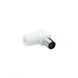 Fiche coaxiale coudée 9.52mm femelle EVOLOGY