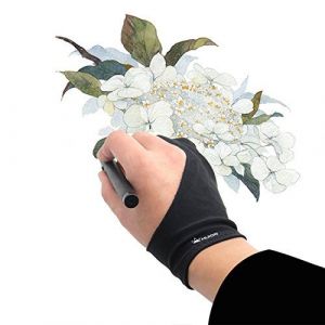 Huion Artiste Gant pour tablette graphique (une Unité de Taille gratuit, bon pour la main droite ou la main gauche) Cura CR-01